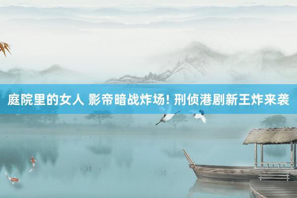 庭院里的女人 影帝暗战炸场! 刑侦港剧新王炸来袭